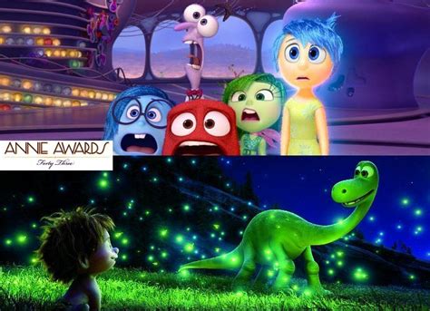 Inside Out And Good Dinosaur Lead Annie Award Nominations