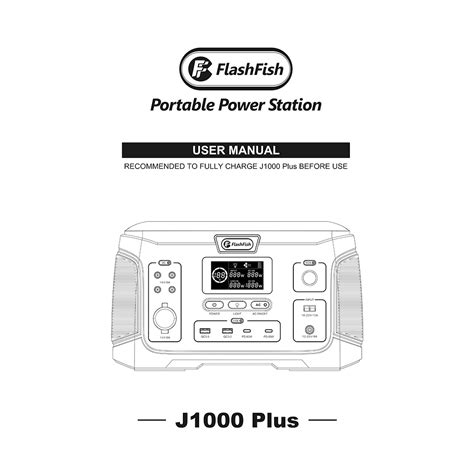 Gofort FlashFish J1000 Plus Power Station User Manual