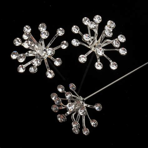 325 Rhinestone Flower Pins Floral Supply Syndicate Floral T