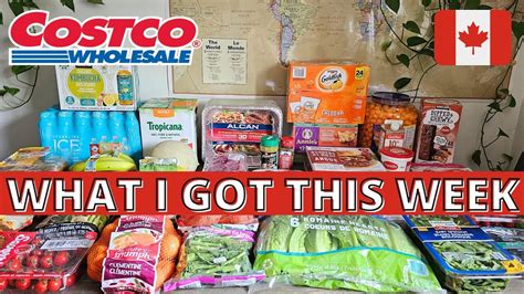 New Costco Haul Costco Canada Shopping Youtube