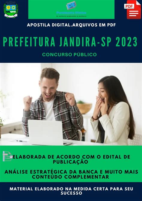 Provimento Efetivo Concursos Apostila Prefeitura Jandira SP