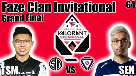 Tsm Vs Sentinels Game Grand Finals Faze Clan Valorant