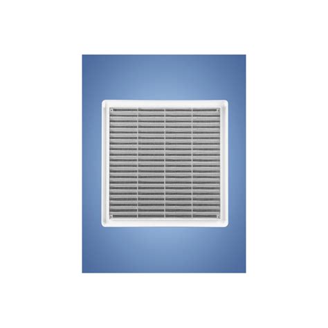 Вентилационна решетка VM 200 x 200 K бяла + мрежа HACO ⋆ MASTERHAUS