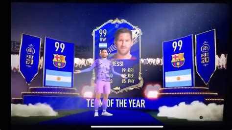 Toty Lionel Messi In Pack Fifa 20 Toty Pack Animation Youtube