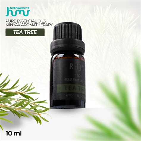 Taffware Humi Pure Essential Oils Minyak Aromatherapy 10ml Tea Tree