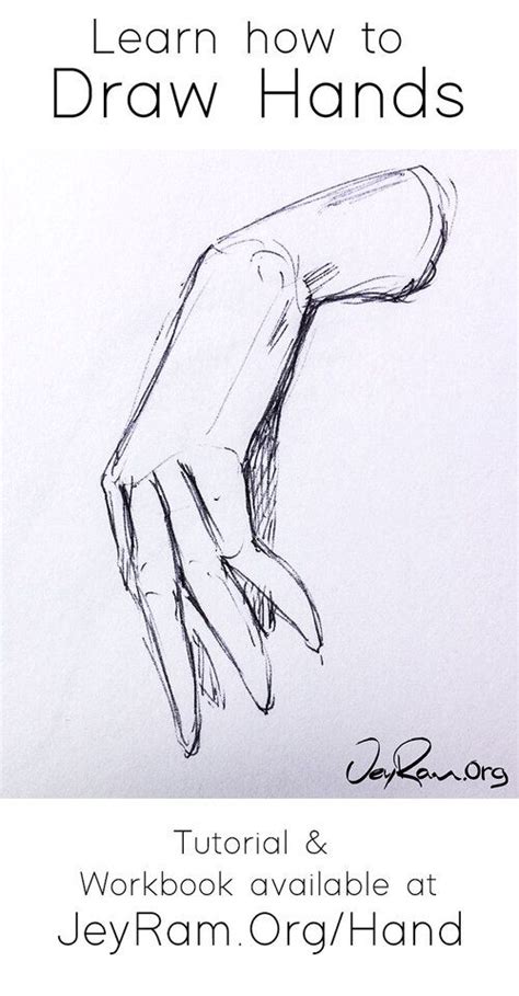 How to Draw Hands: Step by Step Tutorial for Beginners — JeyRam : Art ...