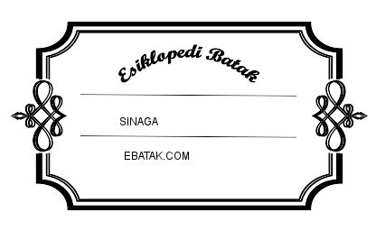 Ensiklopedia Batak Tarombo Dan Silsilah Marga Sinaga