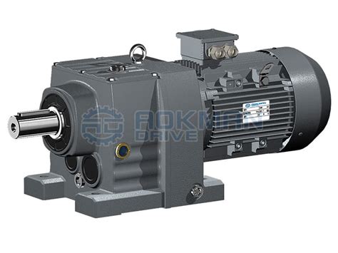 Aokman R Series Inline Coaxial Helical Gearmotors Gearbox Tradekorea