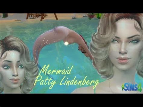 Nude Mermaid CAS Sims 4 Patty Lindenberg YouTube