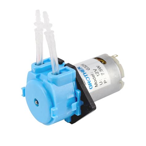 Hot Dc Mini 12v24v Colour Mini Peristaltic Pump Dosing Pump For