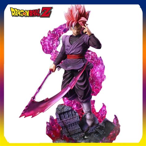 Figuras de acción de Dragon Ball Rose Goku estatua de Super Saiyan de