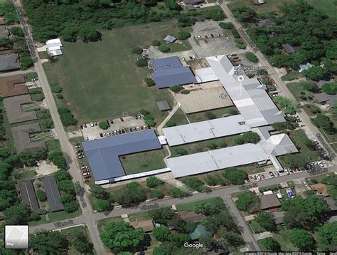 Tammany Family: Mandeville Junior High School Aerial 1975 Photo