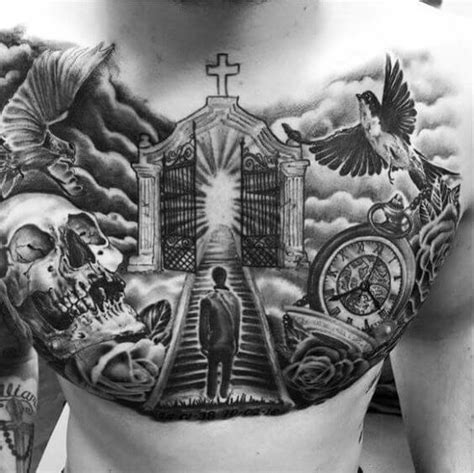 20 Meaningful Gates Of Heaven Tattoo Design Ideas