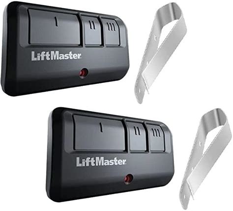 Lot Of 2 Liftmaster 893max 3 Button Multi Frequency Remote