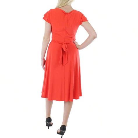 Lauren Ralph Lauren Womens Belted Midi Fit And Flare Dress Shein Usa