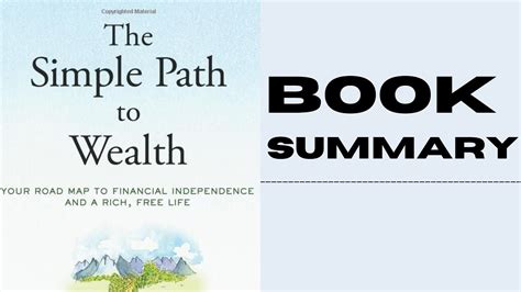 The Simple Path To Wealth By Jl Collins Book Summary Mind Set