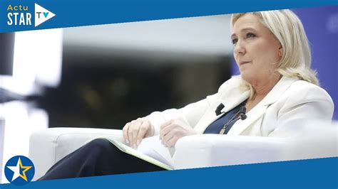 Marine Le Pen En Couple Avec Sa Colocataire Sa R Ponse La Question