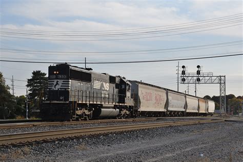 Ns 6333 Ns 6333 Sd40e Wb At Mini Plant Bellevue Oh Bruce Gage