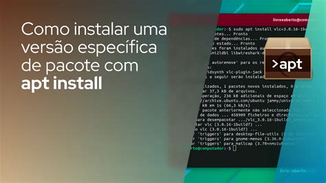 Como instalar uma versão específica de pacote apt install