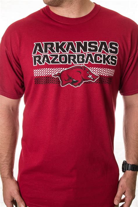 Arkansas Razorback Bar T-shirt in Unisex Sizing