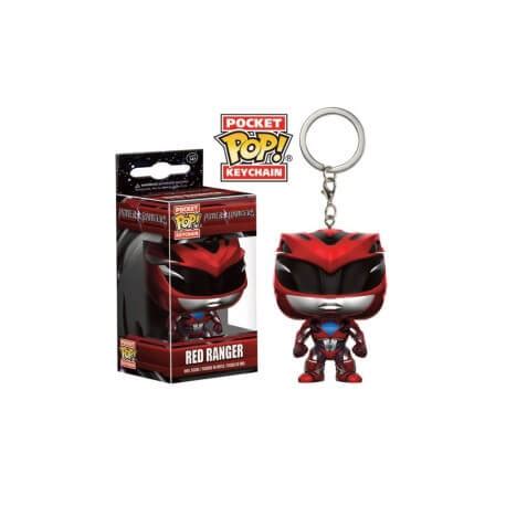 Porte Cl Power Rangers Movie Red Ranger Pocket Pop Cm Funko