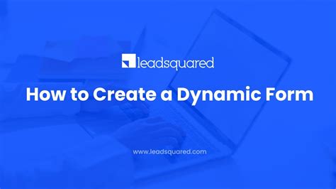 How To Create Dynamic Forms Youtube