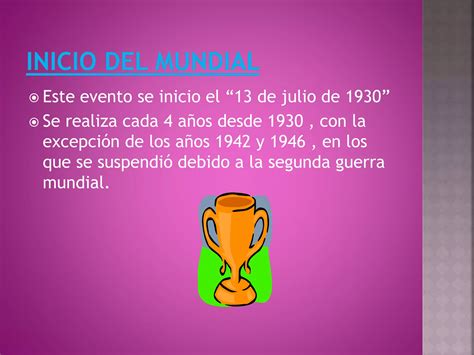 Historia De Los Mundiales De Football Ppt