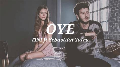 Oye Tini Ft Sebastián Yatra Youtube