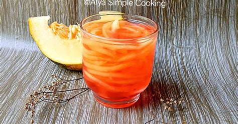 Resep Es Blewah Sirup Cocopandan Simple Oleh Alya Nurfitri Cookpad