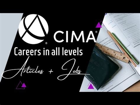 CIMA Jobs Part Qualified Fully Qualified YouTube