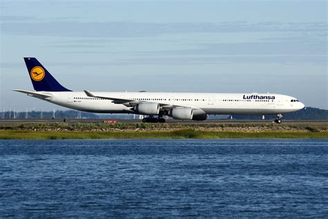 Lufthansa A340 642 D AIHR DLH 424 From Munich KBOS Logan Flickr