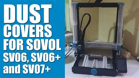 Dust Cover System For Sovol Sv Plus Sv Sv Plus Youtube