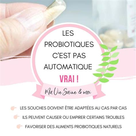 LES PROBIOTIQUES CEST PAS AUTOMATIQUE Bien Que Les Probiotiques