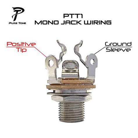 Pure Tone Multi Contact Output Jack Gold Mono