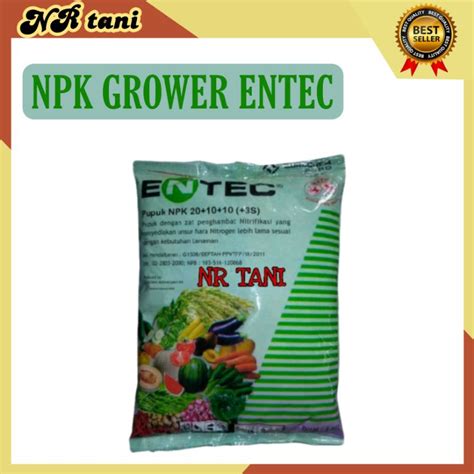 Jual PUPUK BUAH DAN SAYUR PUPUK NPK ENTEC 13 10 20 3S NPK GROWER