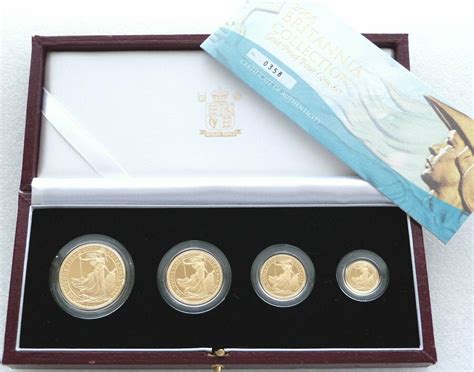 Britannia Gold Proof Coin Set Box Coa