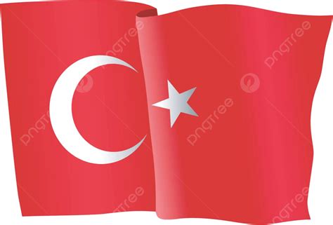 Bandera De Turquía Nación Símbolo Geografía Vector Png Dibujos Nación