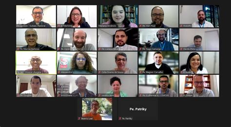 Grupo De Assessores Da Cnbb Se Encontra Virtualmente E Reflete Sobre A