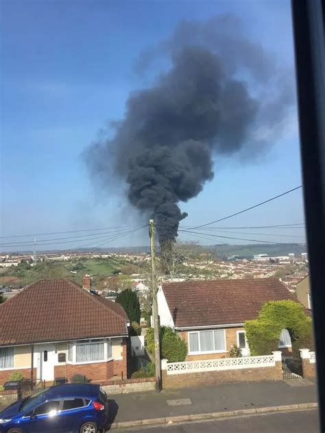 How A Small Fire In South Bristol Was Seen Across The Whole City