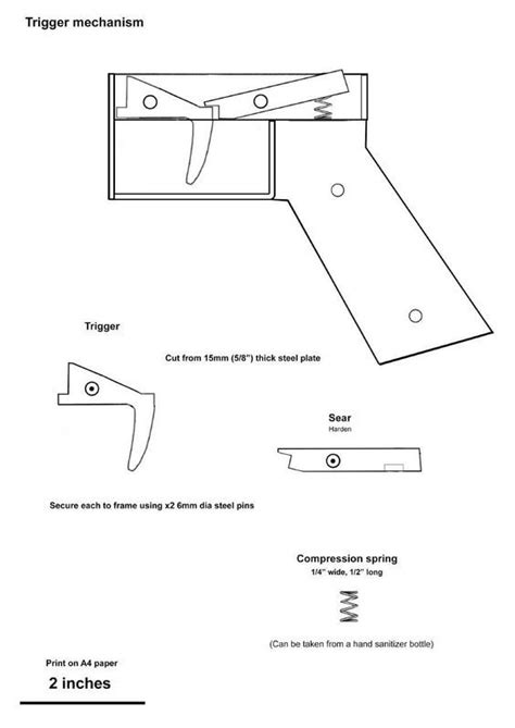 Diy Full Auto Assault Shotgun Construction Plans Pdf Artofit