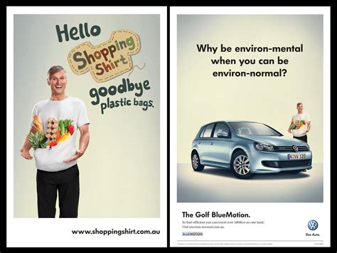 Volkswagen Print Advert By DDB Shopping Shirt Ads Of The World