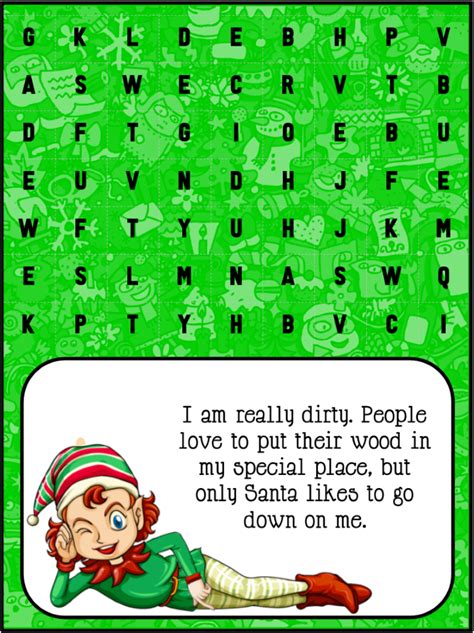 Dirty Elf The Adult Christmas Party Game