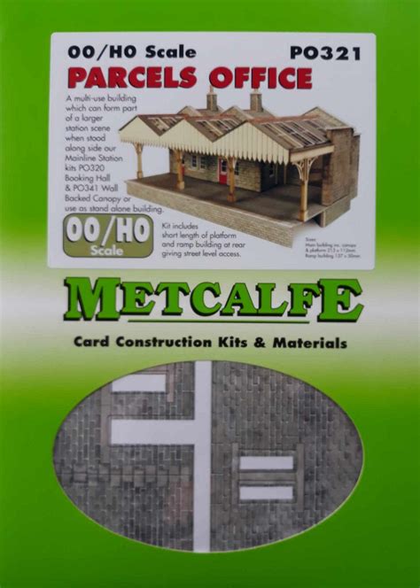 Metcalfe Building Kits – HO/00 Scale – Parcels Office – #PO321 – Mr Models