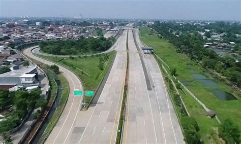 Kemenpupr Rampungkan Ruas Jalan Tol Cijago Waktu Tempuh Bogor Depok