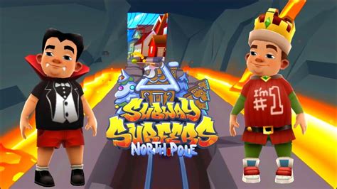 SUBWAY SURFERS GAME PLAY PC HD 2023 KING COUNT OUTFIT NORTH POLE