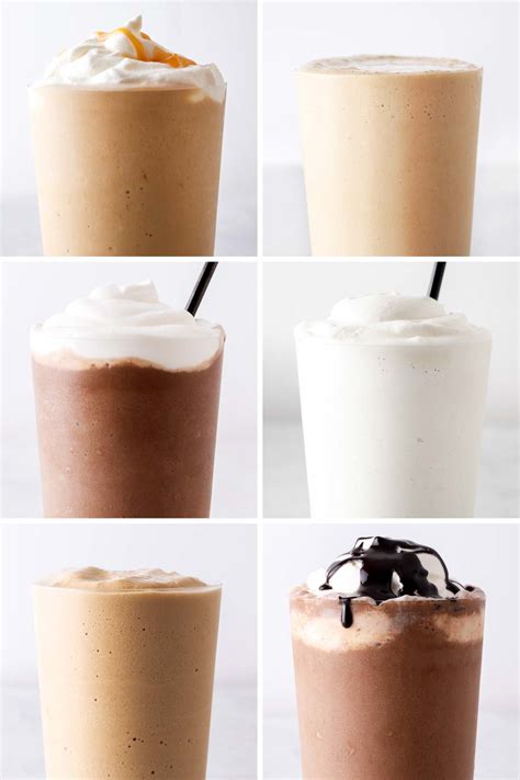 10 Frappuccino Recipes + Frappuccino Base Syrup Recipe - Coffee at Three