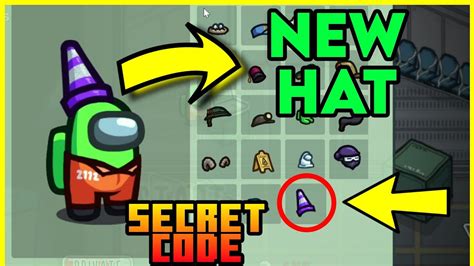 Among Us New Update Use This Secret New Among Us Hat Youtube