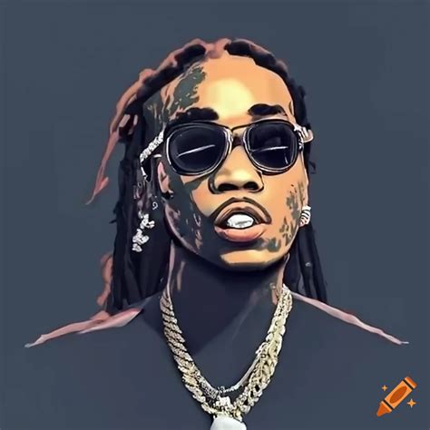 3d render of migos trio on Craiyon