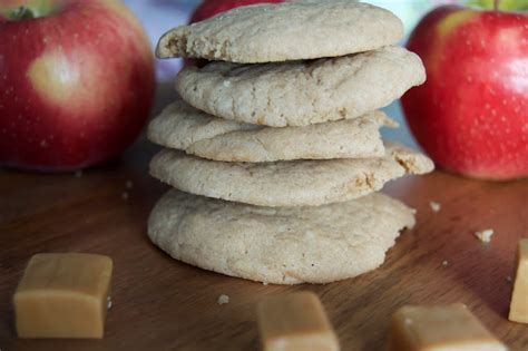 Dress In Sparkles Caramel Stuffed Apple Cider Cookies