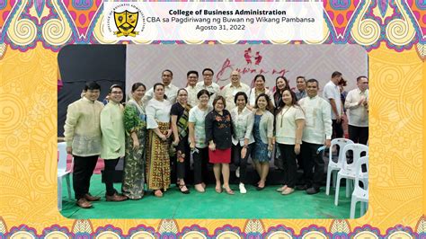 CBA Sa Pagdiriwang Ng Buwan Ng Wikang Pambansa College Of Business